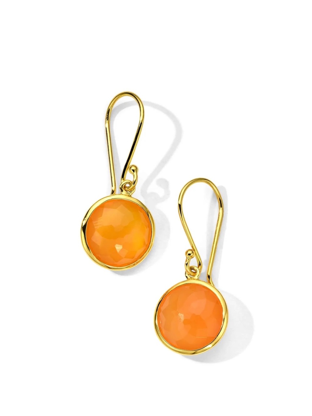 IPPOLITA Lollipop Carnelian Small Single Drop Earrings 18K Gold
